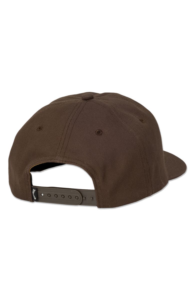 Billabong Breakdown Snapback Baseball Cap, Alternate, color, Chocolate Brown
