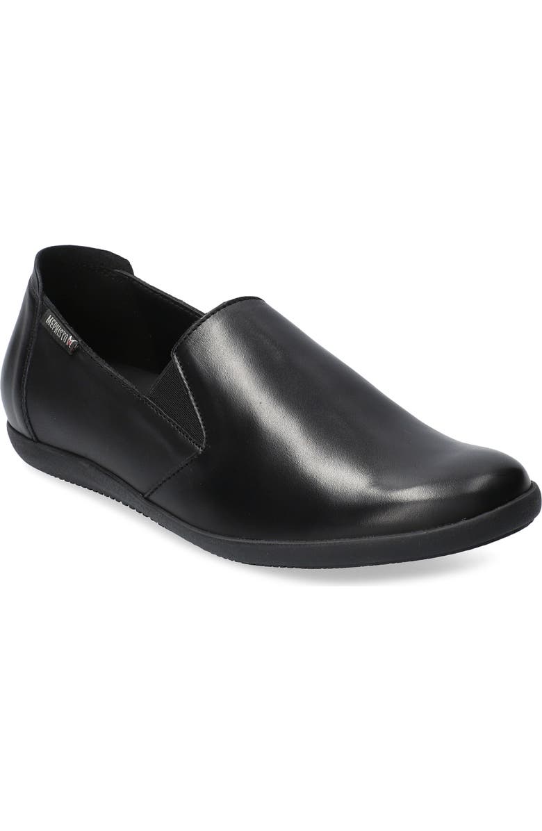 Mephisto Korie Flat, Main, color, Black Premium Leather