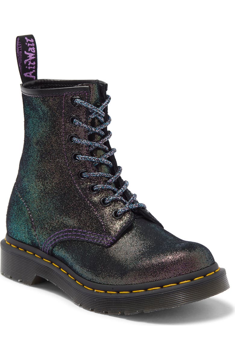Dr. Martens 1460 Disco Combat Boot, Main, color,