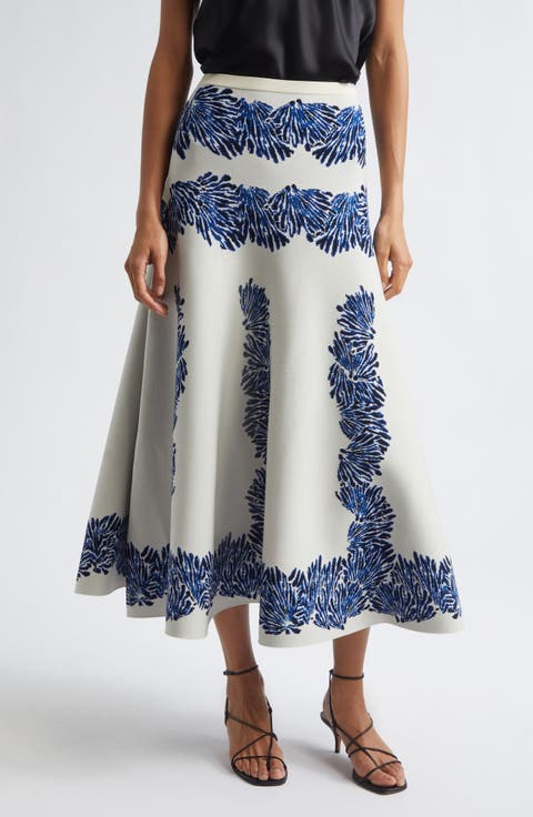 Alessia Jacquard Skirt
