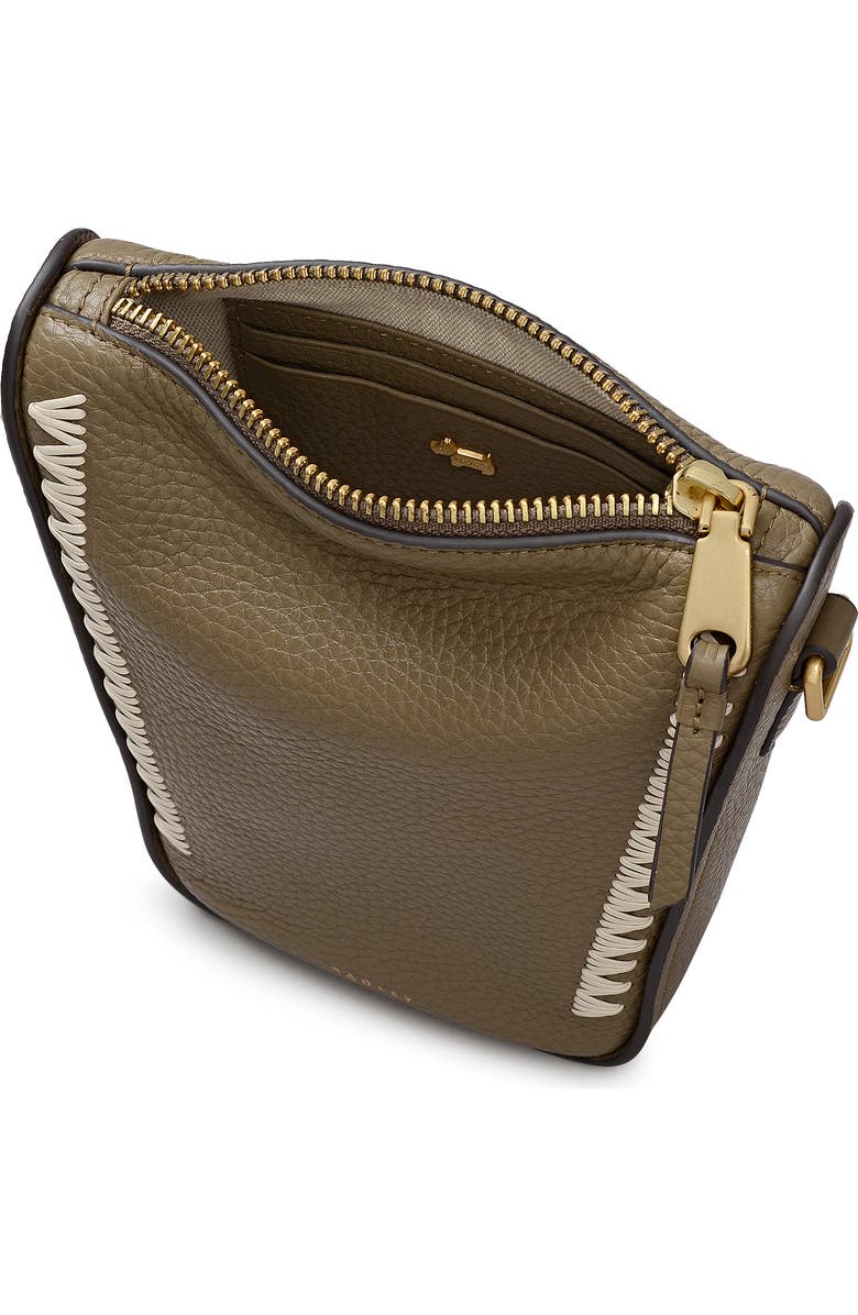 Radley Oak Street - Stitch Medium Phone Crossbody Bag, Alternate, color, Acorn
