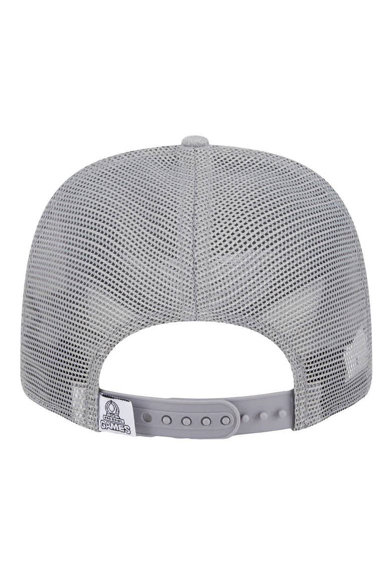 Men's New Era  Gray Kansas City Chiefs 2025 Pro Bowl 9SEVENTY Stretch-Snap Hat, Alternate, color, Gray