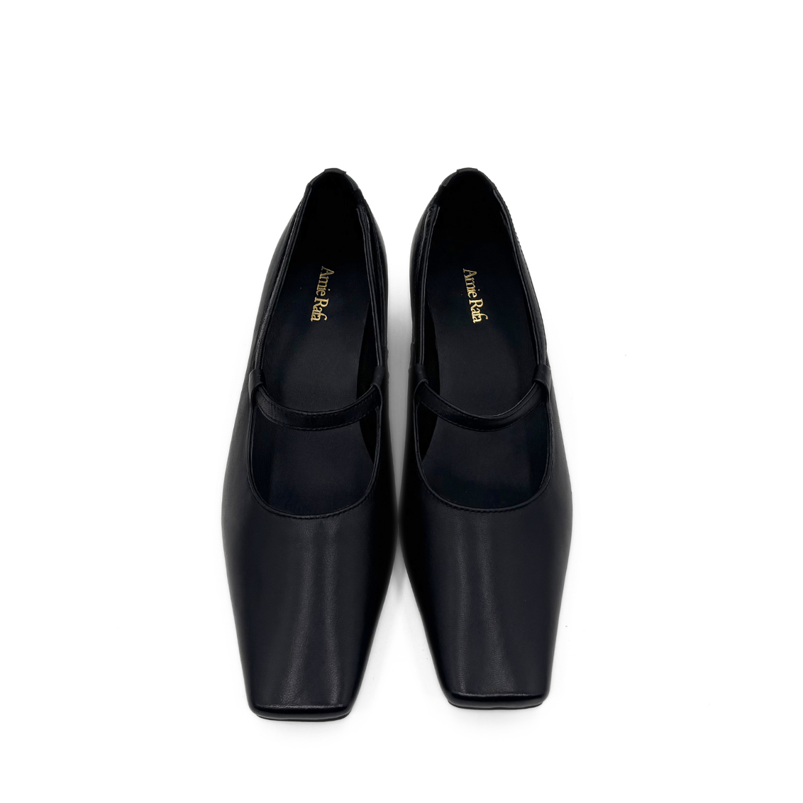 Amie Rafa Manna Leather Pumps, Alternate, color, Black