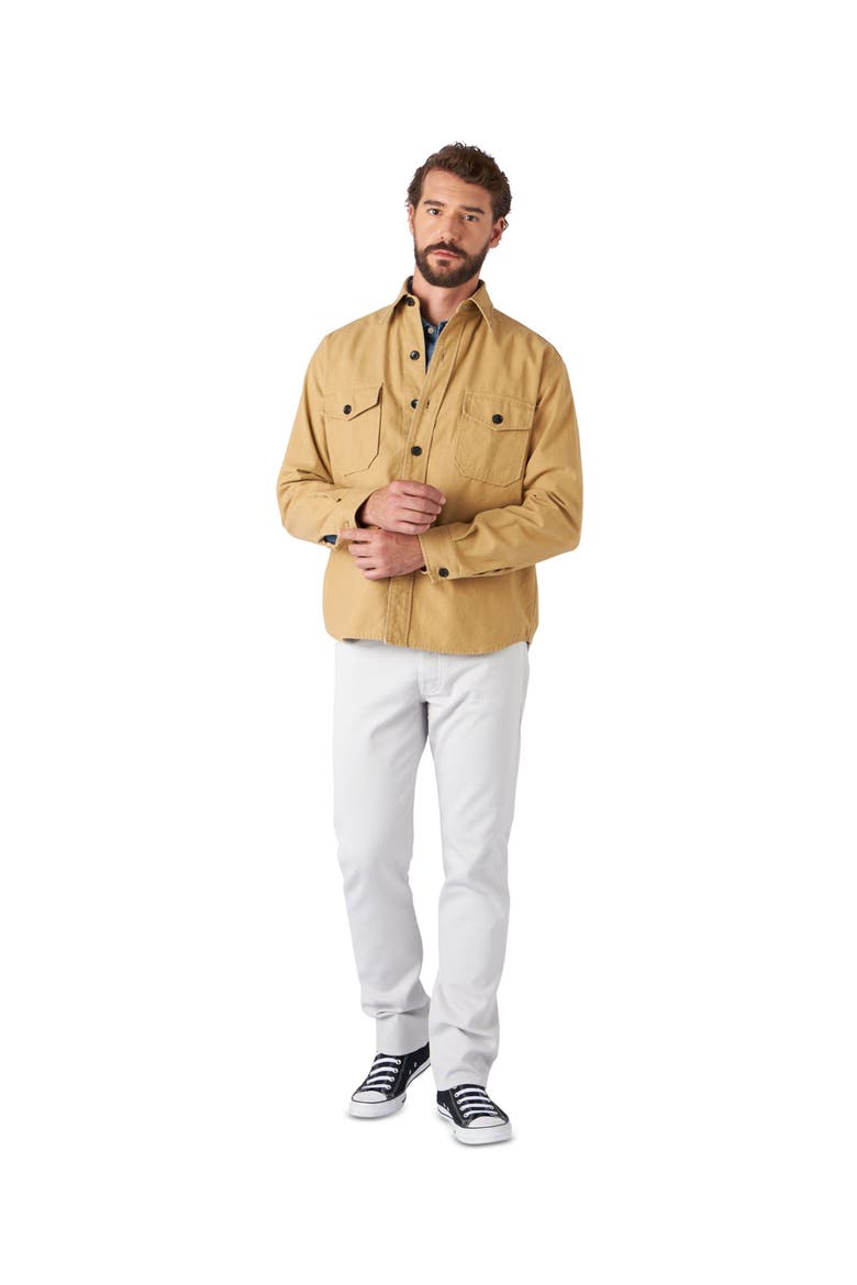 Kenny Cotton Overshirt, Alternate, color, CAMEL