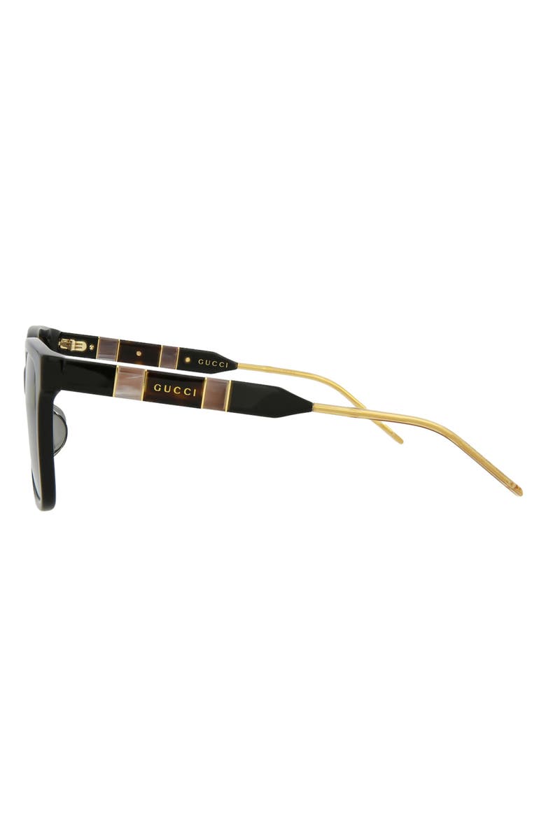 Gucci 56mm Square Sunglasses, Alternate, color, 