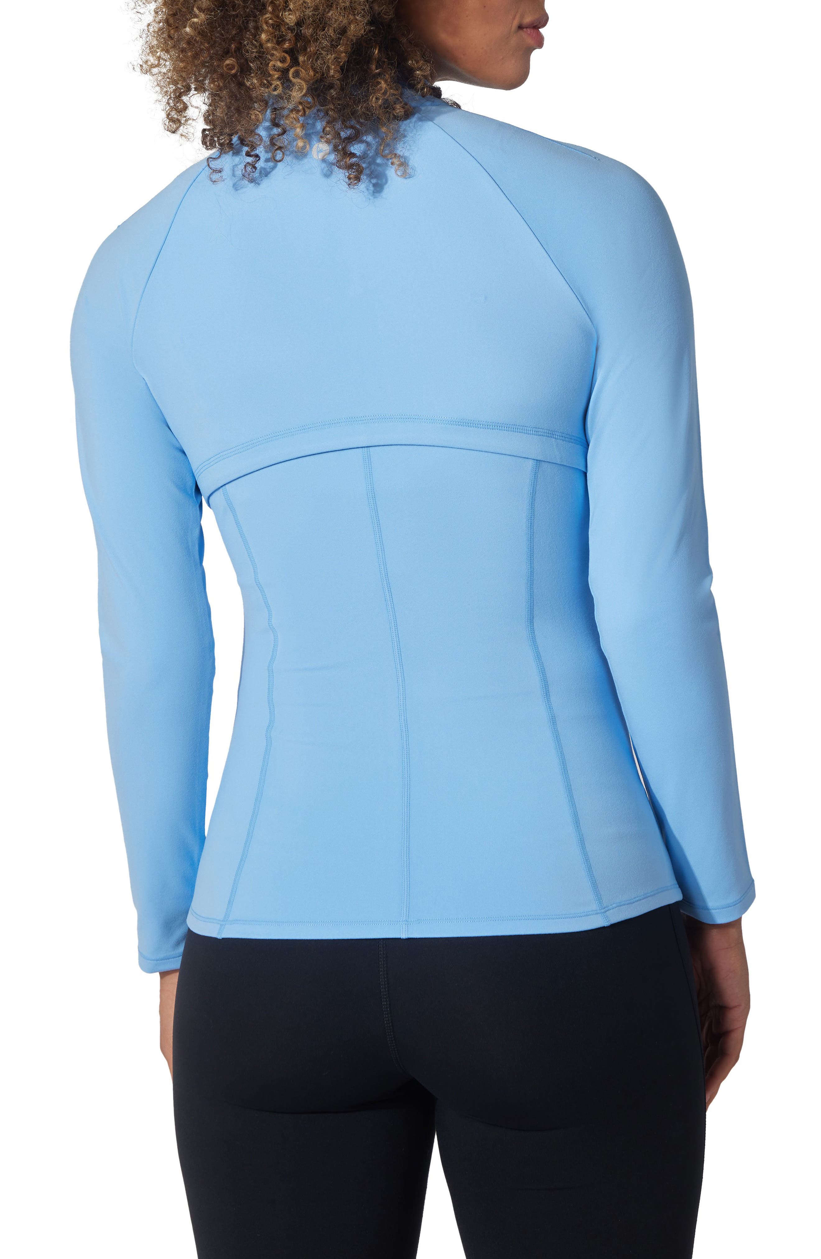 Brisa Interlock Flared Full Zip Sweatshirt - image 2