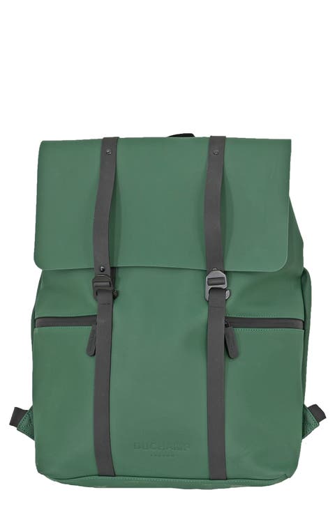 Foldover Rubberized Backpack