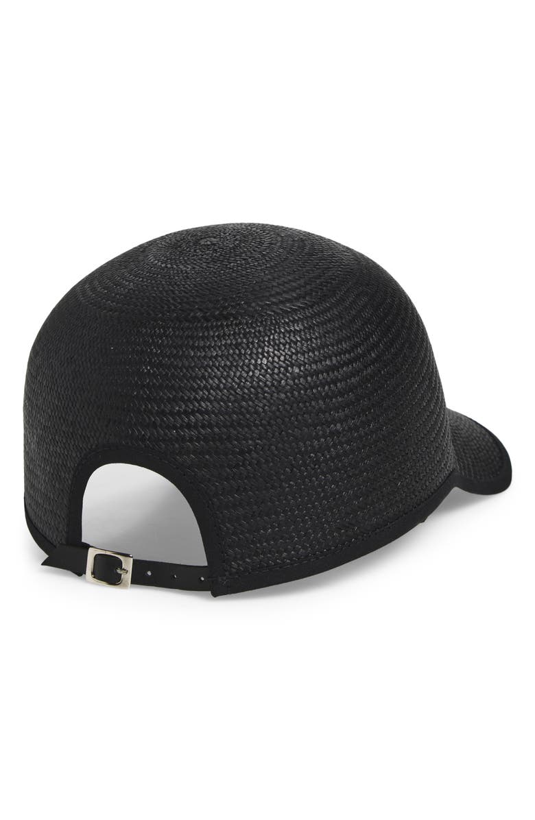 René Mantilla, New York Noche Casquette Toquila Palm Straw Baseball Cap, Alternate, color,