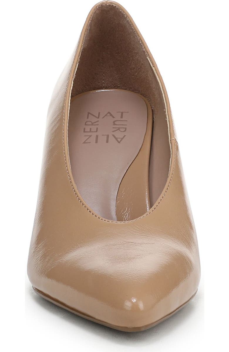 Naturalizer Perry Pointed Toe Pump, Alternate, color, Taupe Faux Leather