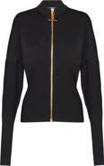 Balmain Zipped knit cardigan