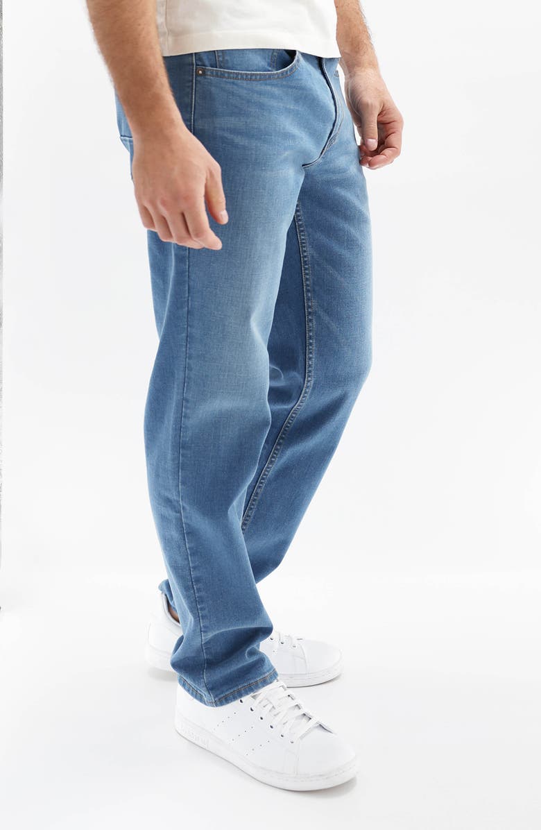 Devil-Dog Dungarees Slim Straight Leg Performance Jeans, Alternate, color, 