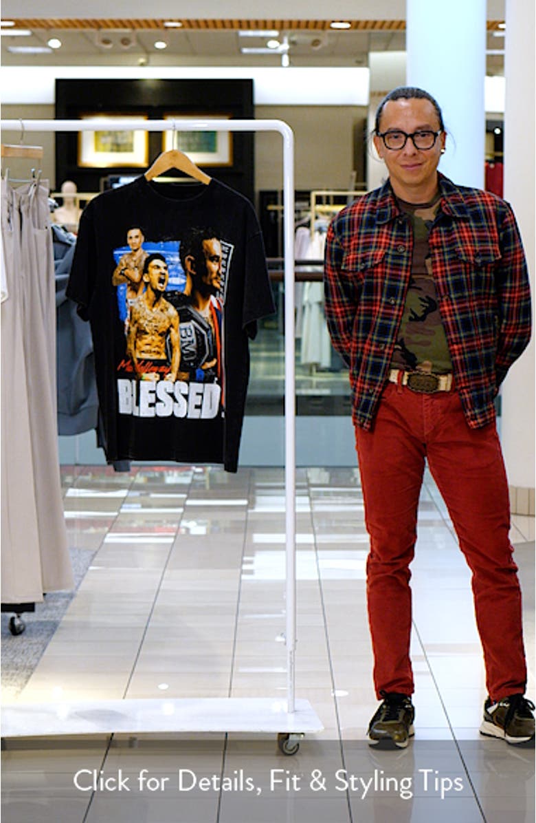 UFC Max Holloway Blessed Express Graphic T-Shirt, sales video thumbnail