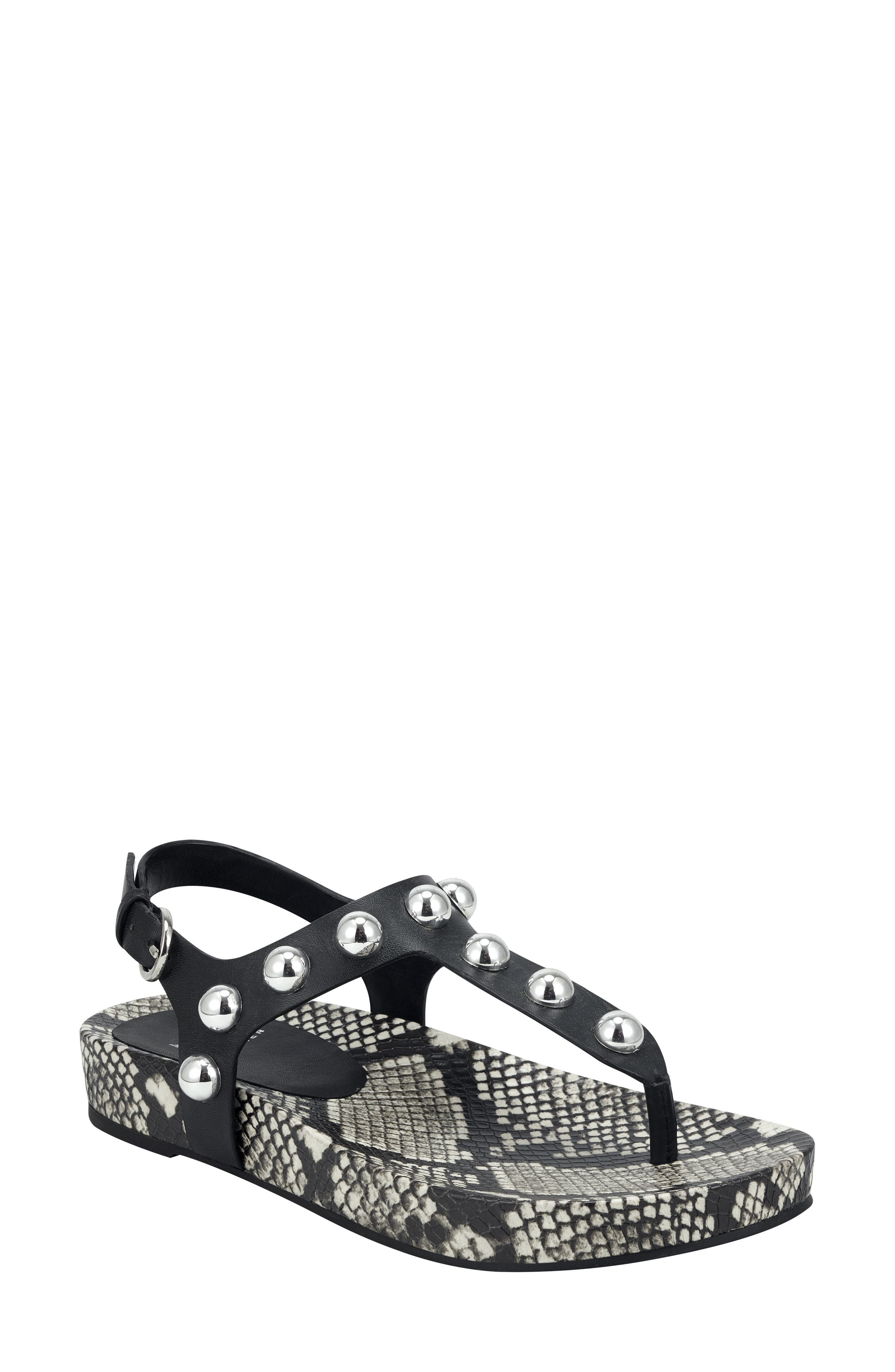 Marc Fisher LTD Indie Studded Sandal, Main, color, 