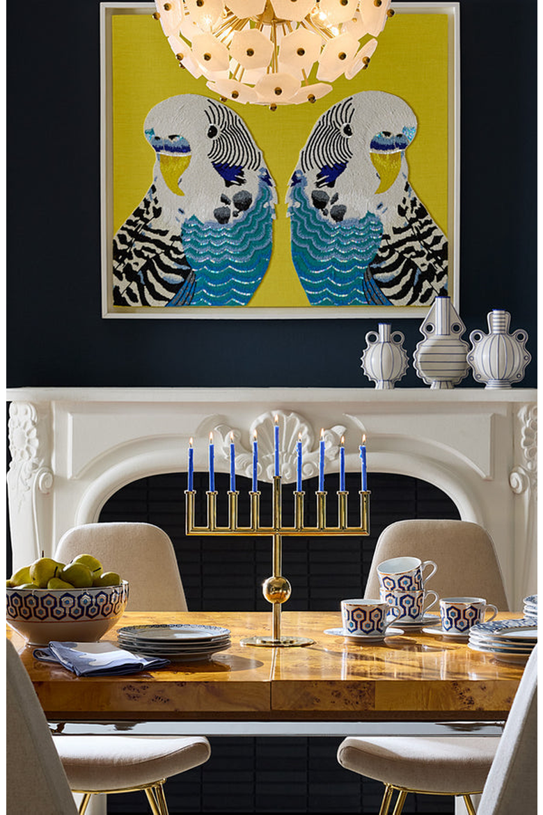 Venezia Vase, Alternate, color, White / Blue
