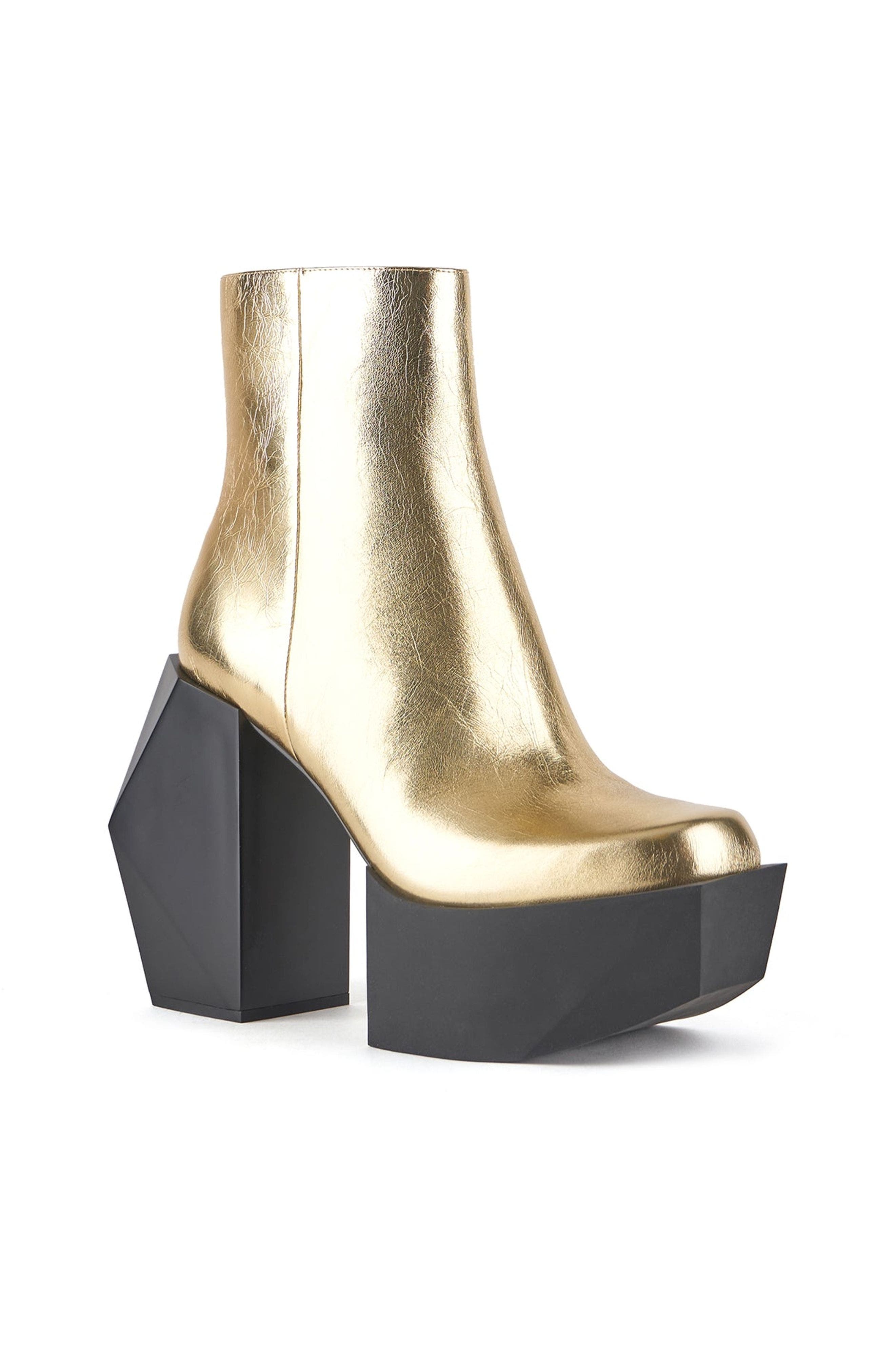 United Nude Stage Boot Mens, Alternate, color, Gold