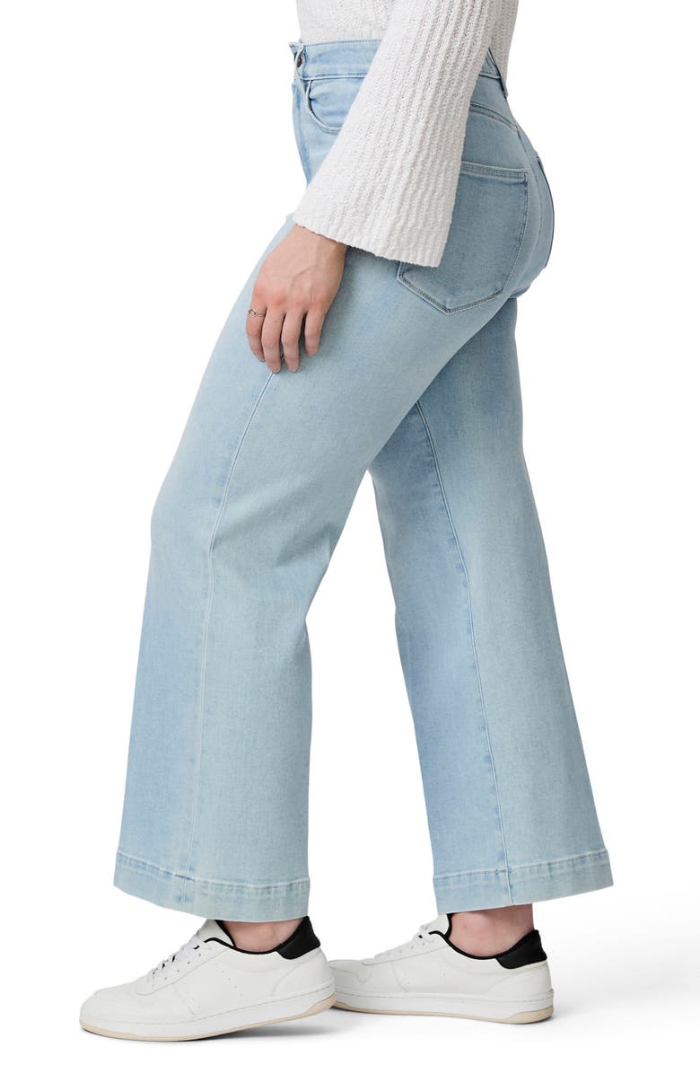 PAIGE Flaunt Iconic Curvy High Waist Ankle Flare Jeans, Alternate, color, Shooting Star