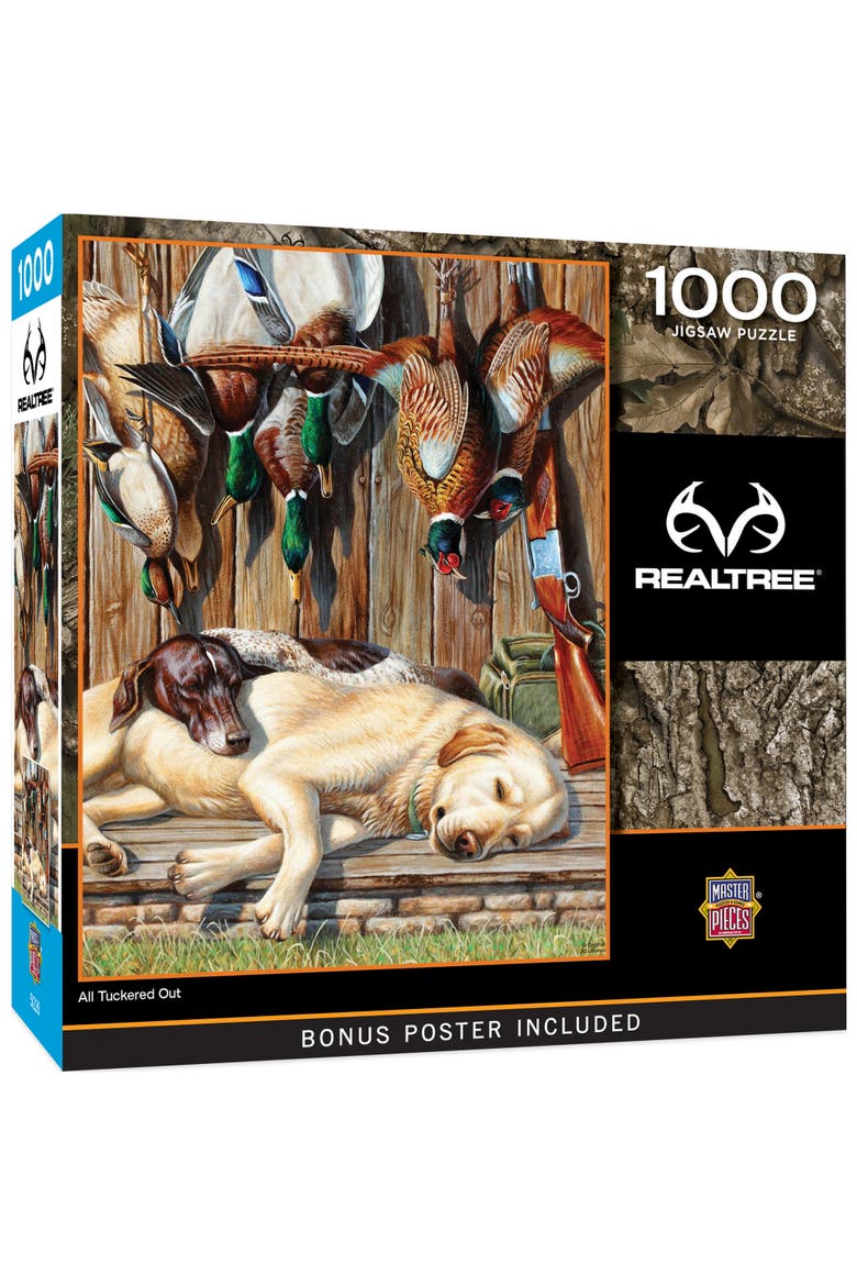 All Tuckered Out 1000 Piece Puzzle, Main, color, Multicolor