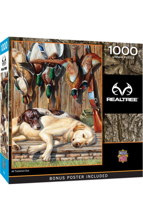 All Tuckered Out 1000 Piece Puzzle