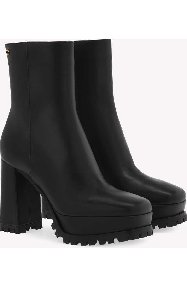 Gianvito Rossi Harlem Boots, Alternate, color, Black Calf Leather