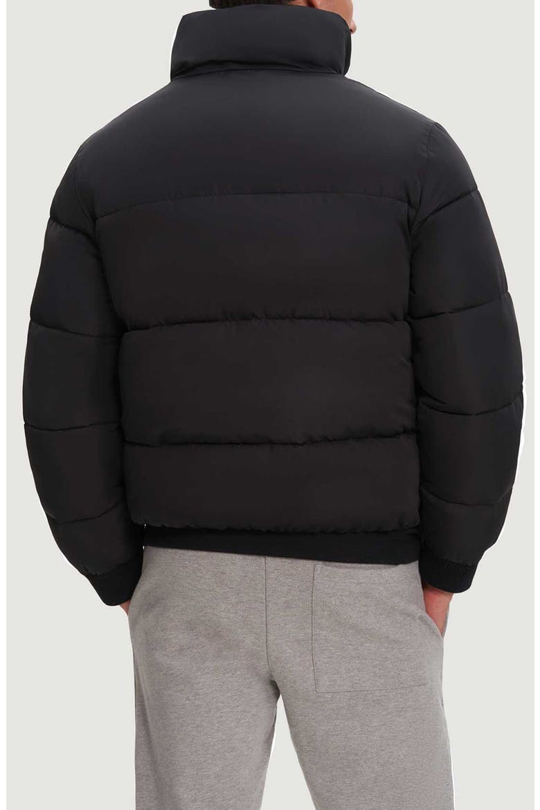 Mahalo Quilted Puffer Jacket, Alternate, color, BLACK
