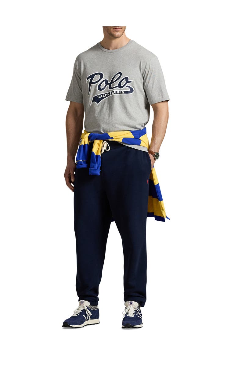 Polo Ralph Lauren Big & Tall Jersey Graphic T-Shirt, Alternate, color, Andover Heather