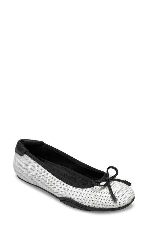 Aerosoles Onyx Ballet Loafer In White