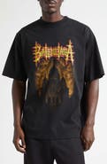 Balenciaga Medium Fit Sacré Couer Graphic T-Shirt