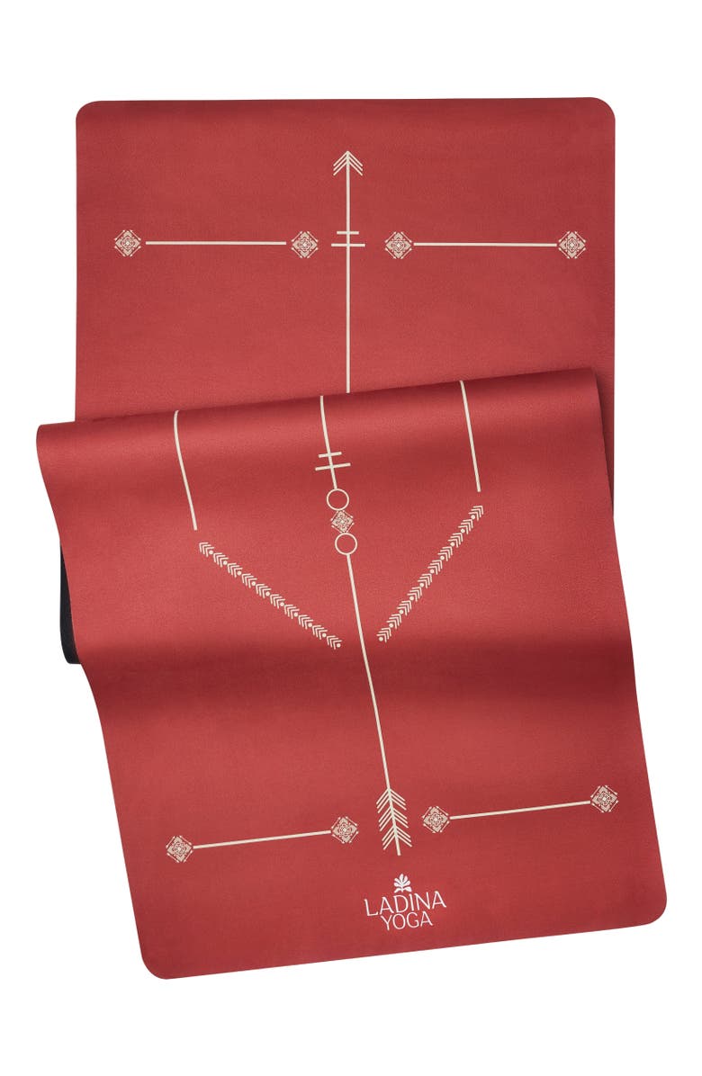 Zanatany Concepts Sustainable Yoga Mat, Main, color, Red