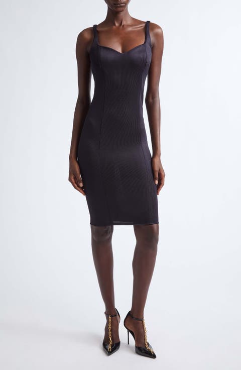 Fitted Compact Jersey Dress