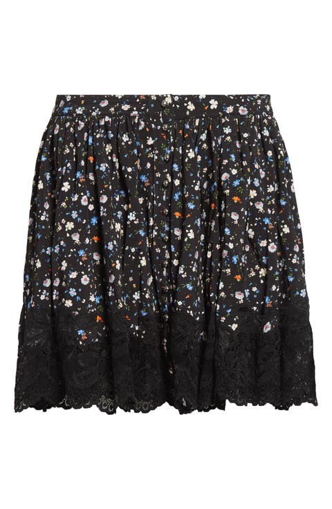 スカート RABANNE Woman Skirt Burnt 25PFJU440LB0071 P236 RABANNE Jupe Skirt in Black | FWRD