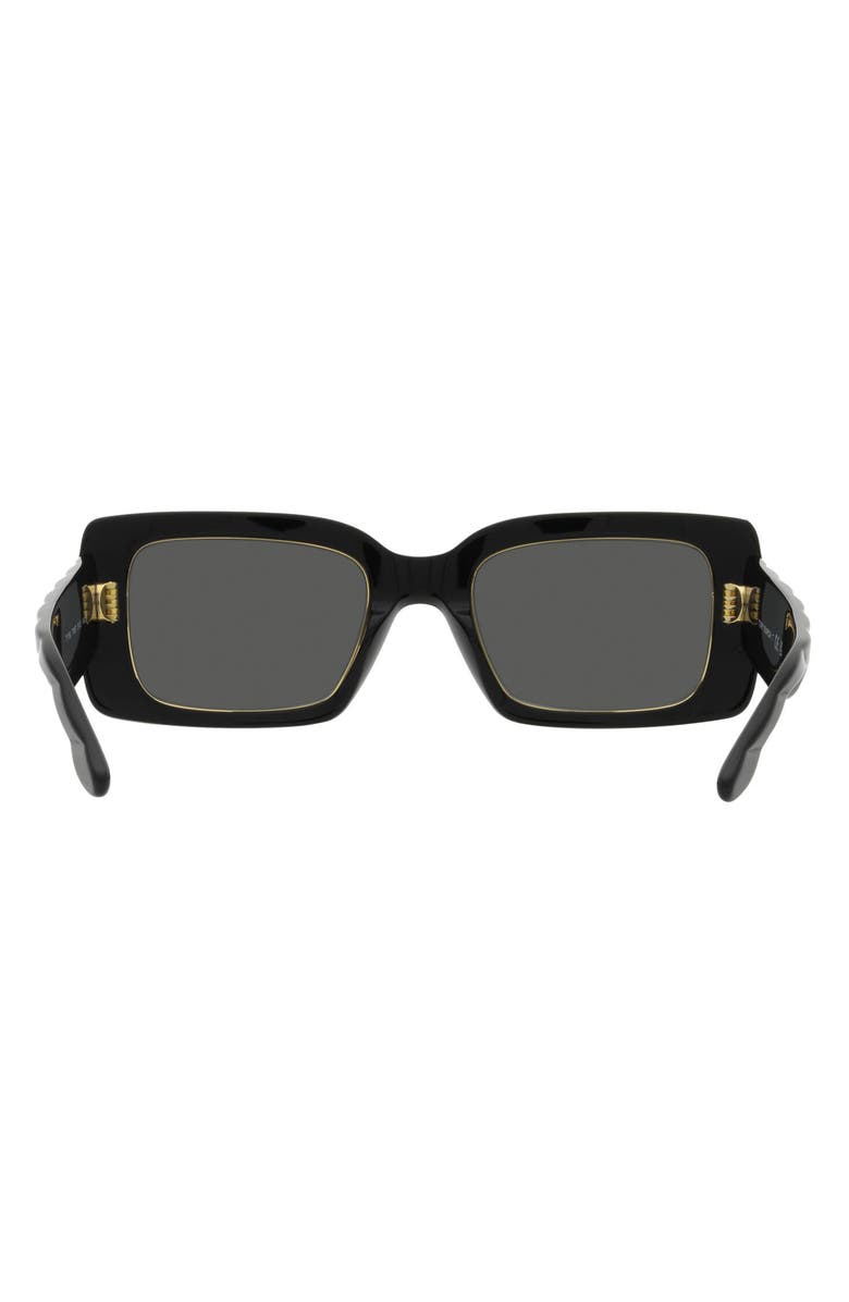 Tory Burch 51mm Rectangular Sunglasses, Alternate, color,