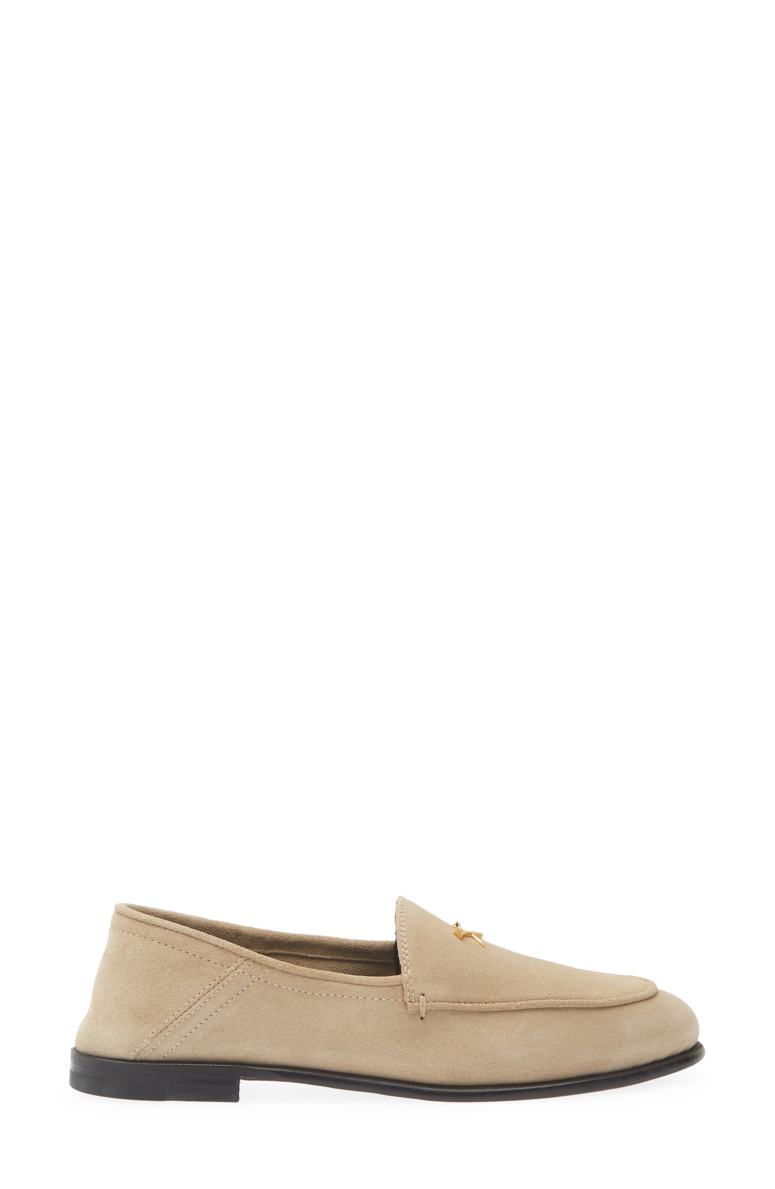 G/FORE Metal Tees Suede Flex Loafer, Alternate, color, 