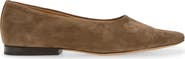 Mansur Gavriel Soft Point Leather Flat