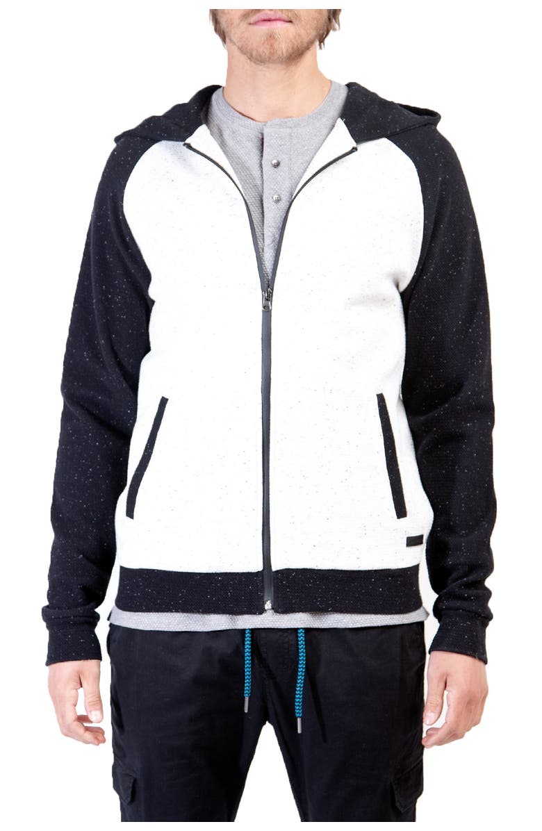 Civil Society Zavier Raglan Zip Up Hoodie, Main, color, 