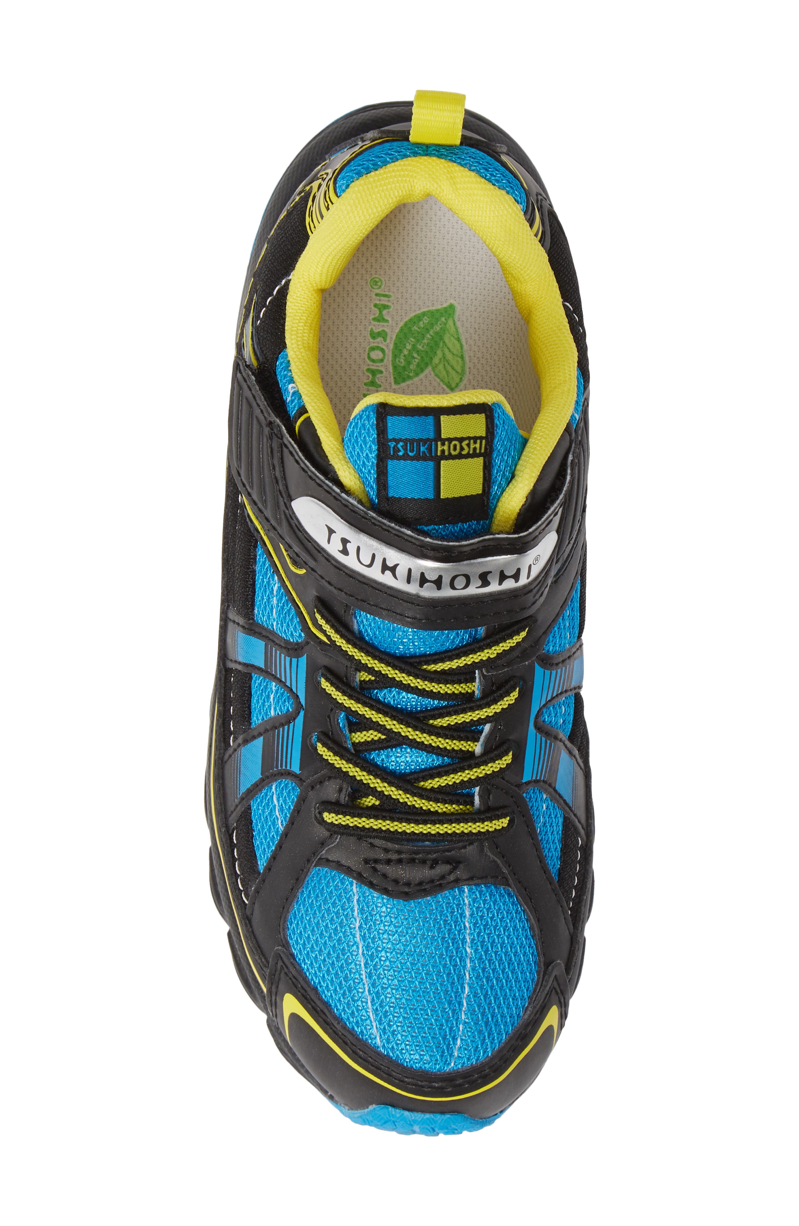 Storm Washable Sneaker, Alternate, color, BLACK/ BLUE
