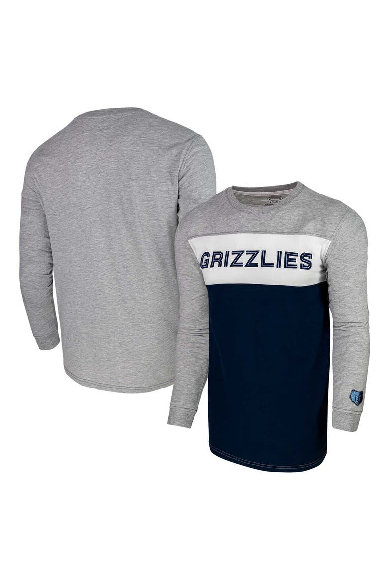 Unisex Heather Gray Memphis Grizzlies Loge Long Sleeve T-Shirt, Main, color, Heather Gray