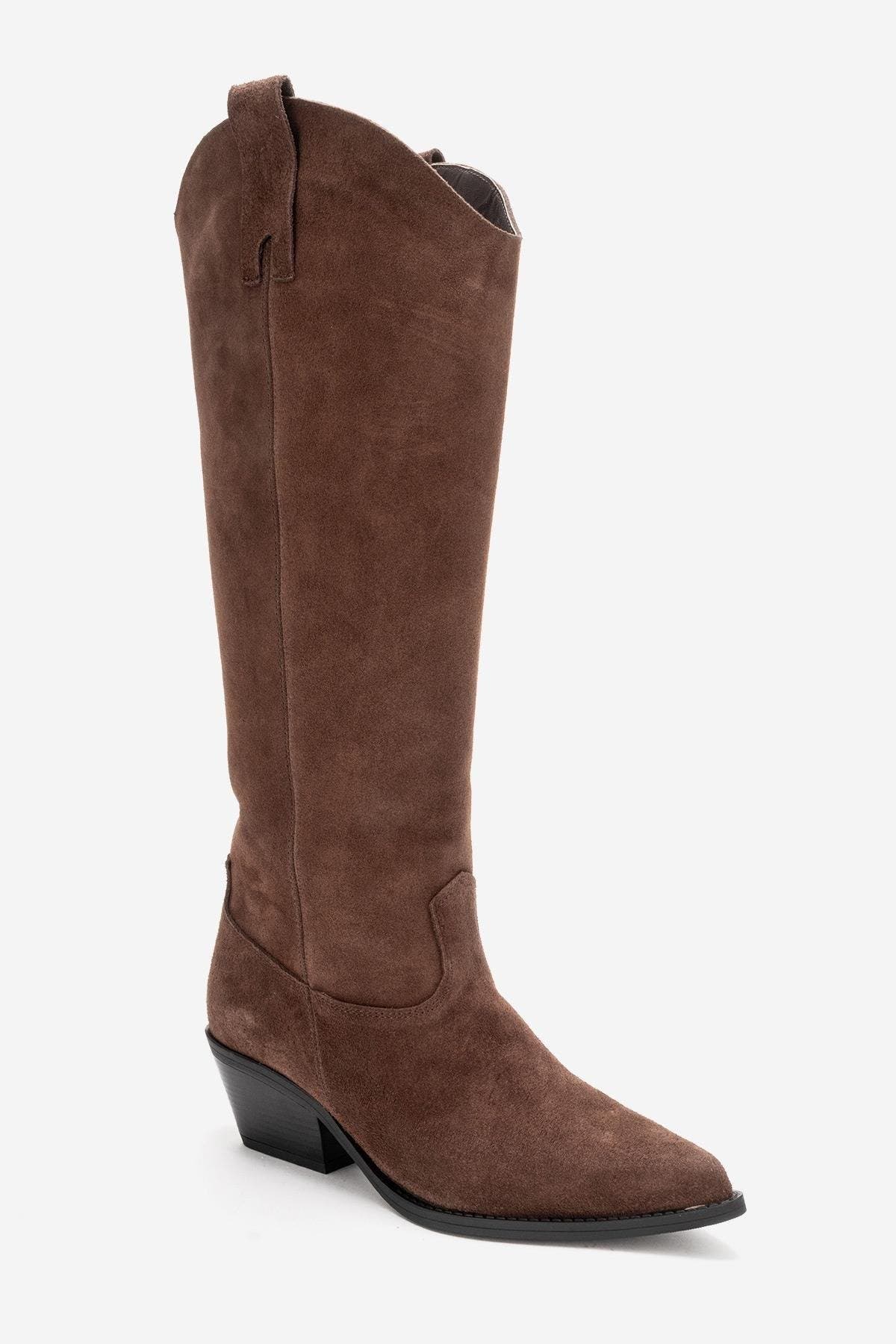 Brown Suede