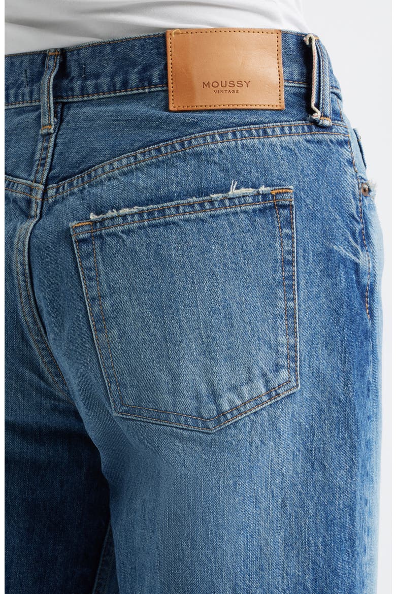 Phillipston High Waist Loose Fit Straight Leg Jeans, Alternate, color, BLUE