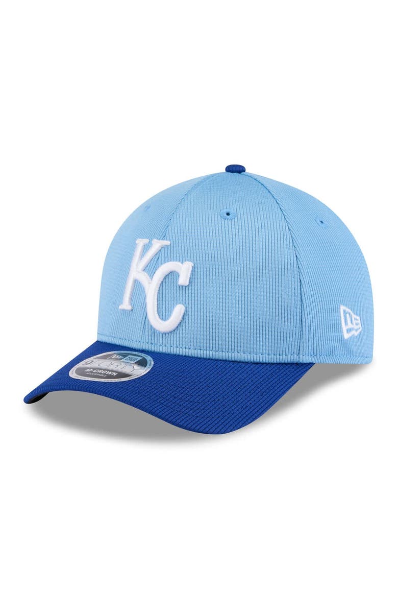 New Era Men's New Era  Light Blue/Royal Kansas City Royals 2025 Spring Training 9FORTY Adjustable Hat, Alternate, color, 