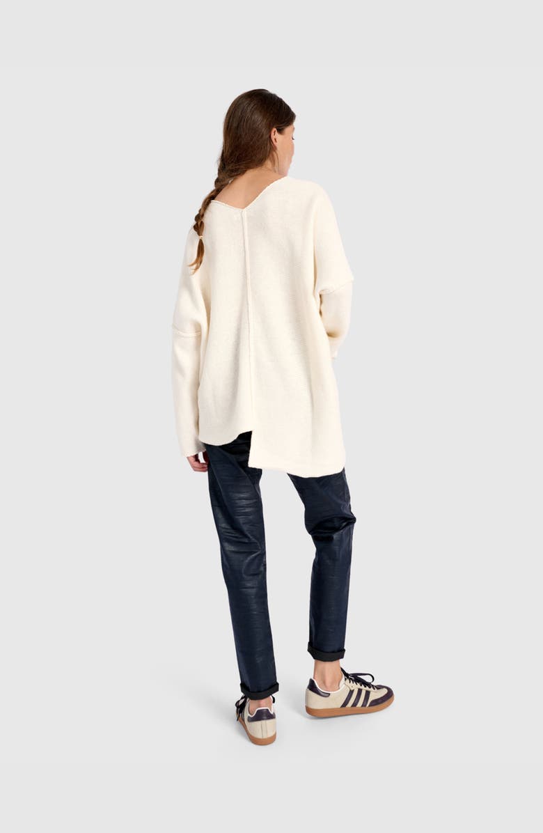 Alembika Bliss Slouchy Sweater, Alternate, color, Cream