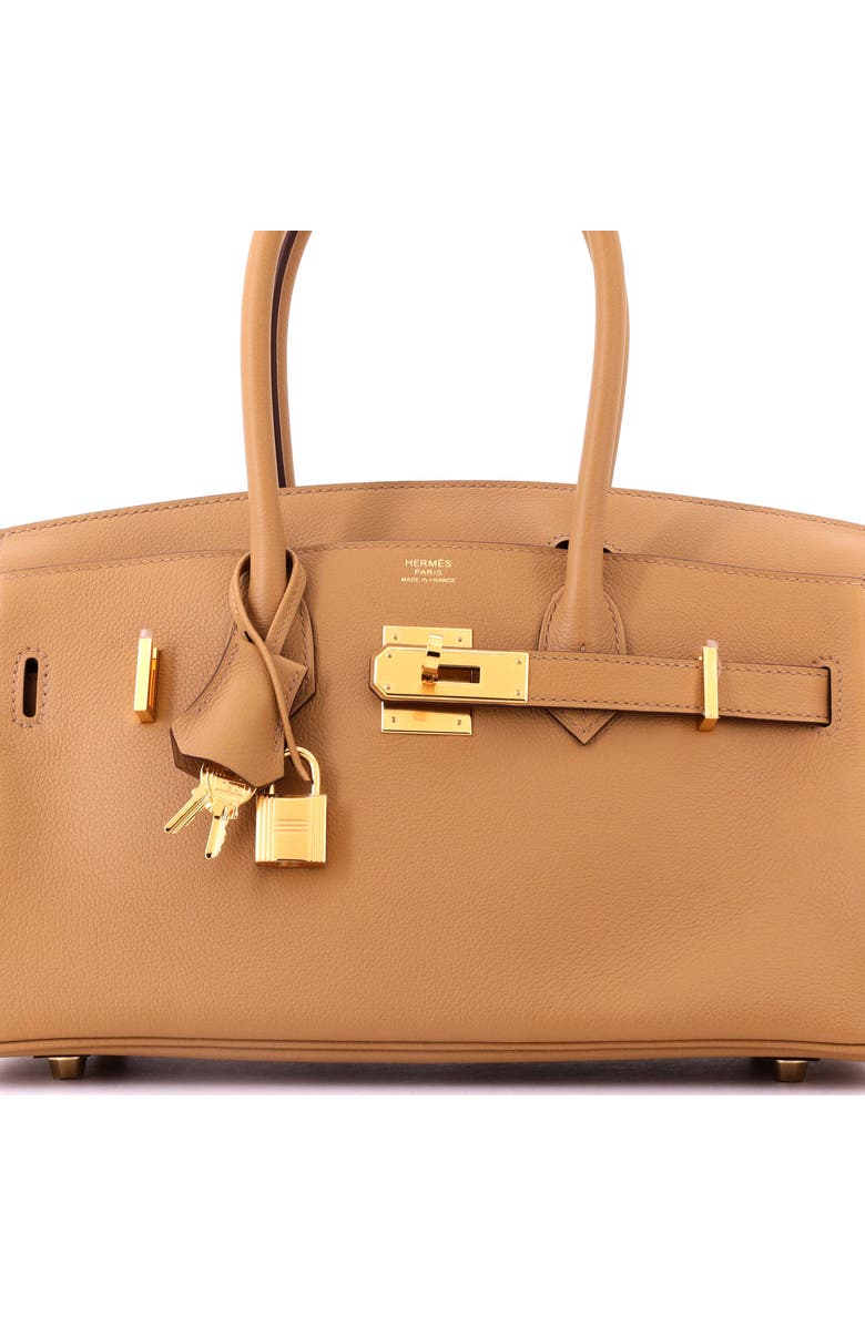 Pre-Owned Hermes Shoulder Light Birkin Bag Evercolor 29, Alternate, color, Biscuit