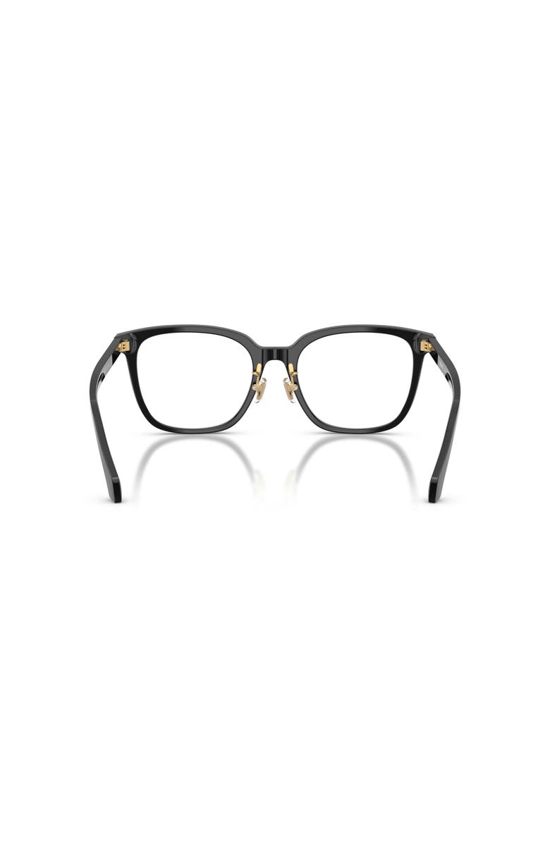 Versace 54mm Square optical glasses, Alternate, color, Black