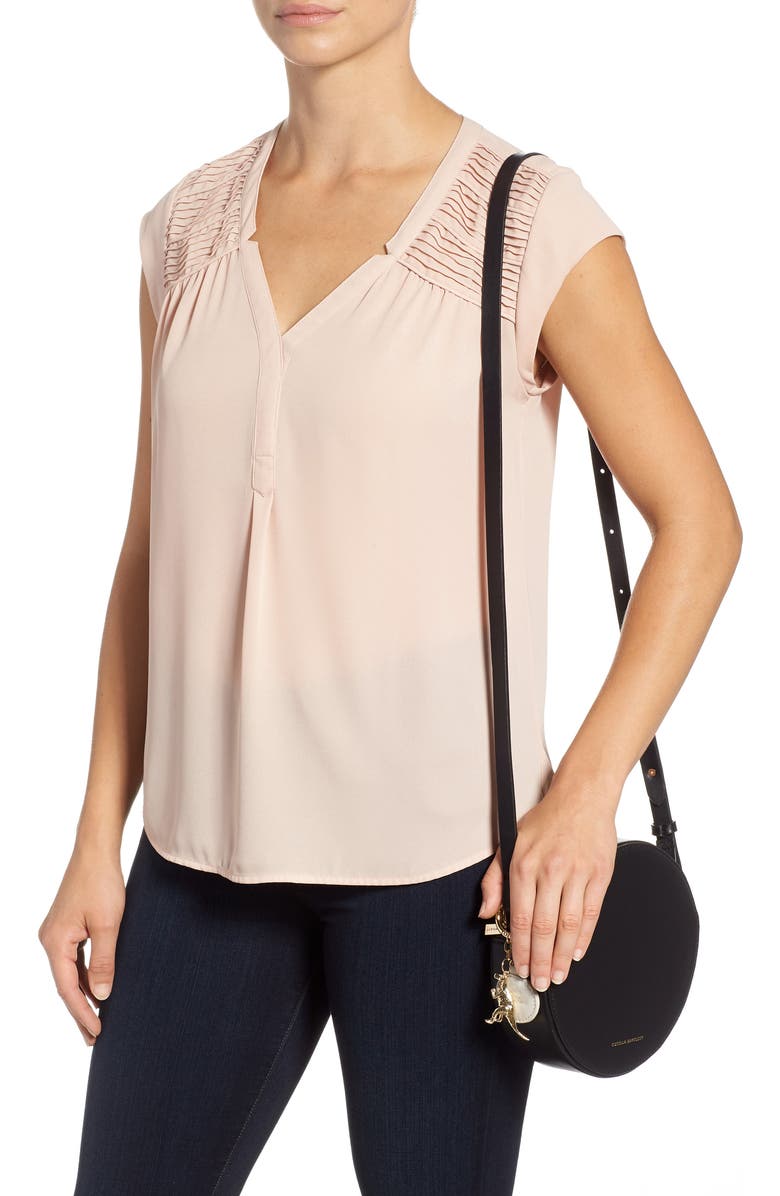 Estella Bartlett Emerson Faux Leather Round Bag, Alternate, color,