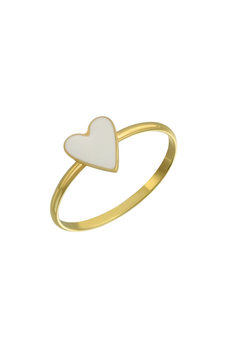 Bony Levy 14K Gold Stacking Heart Ring, Main, color, 14K Yellow Gold