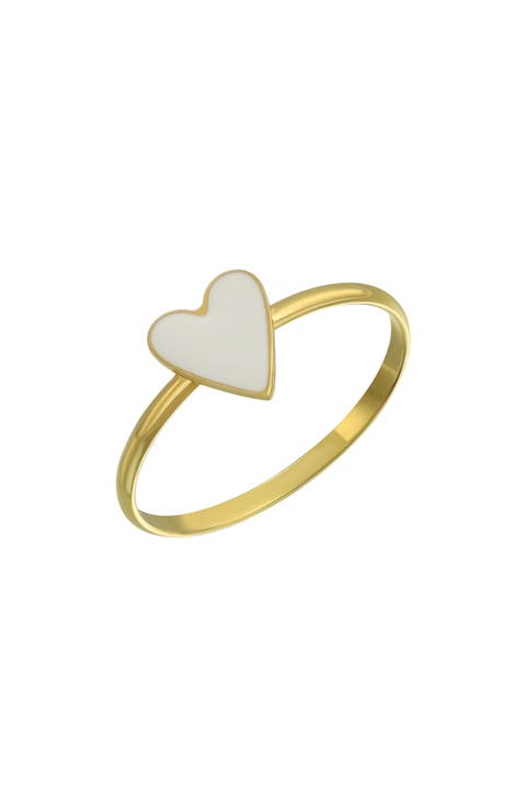 14K Gold Stacking Heart Ring (Nordstrom Exclusive)