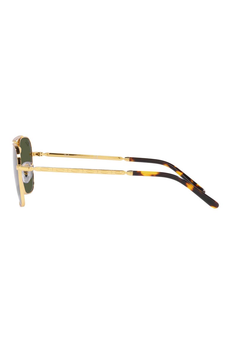 New Caravan 58mm Square Sunglasses, Alternate, color, YELLOW
