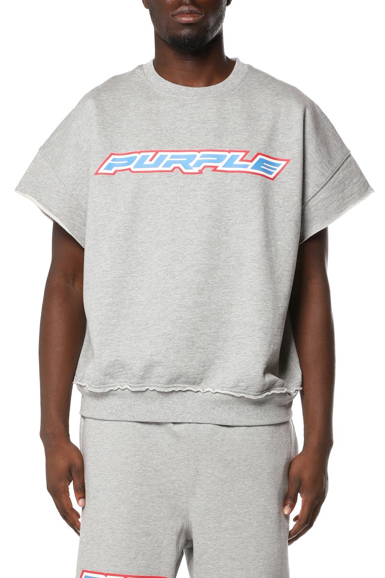 Cotton Muscle T-Shirt, Main, color, GREY