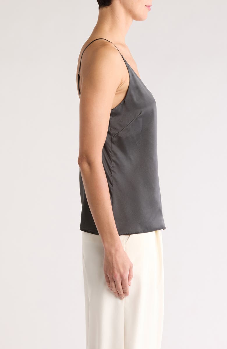 L'AGENCE Gabriella V-Neck Silk Camisole, Alternate, color, 