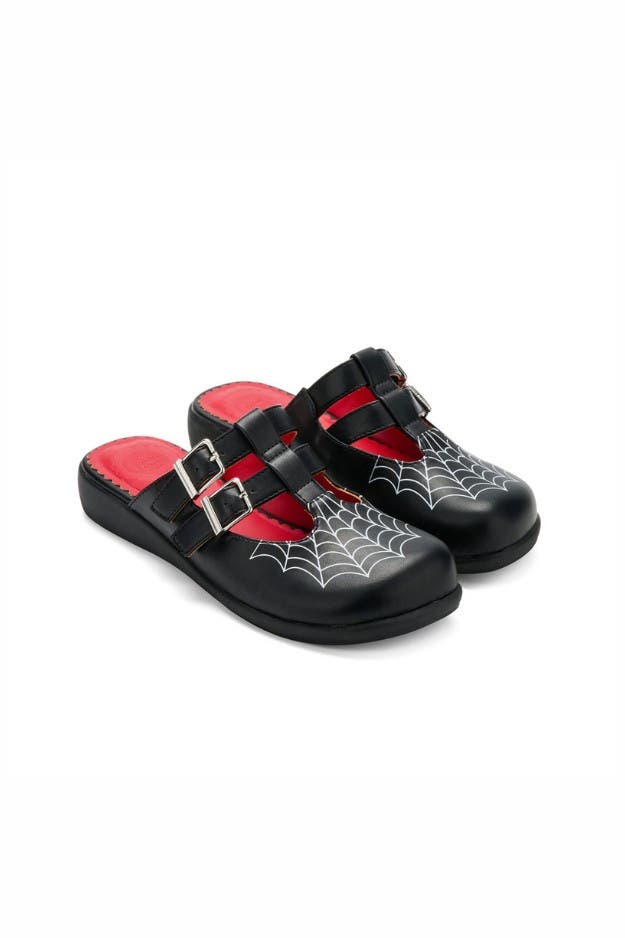 Hot Chocolate Design Widow Heart Women's Mary Jane Clogs, Main, color, Widow Heart