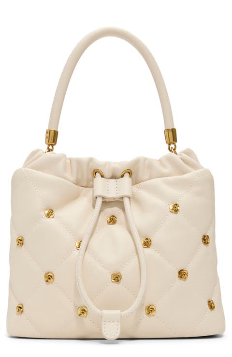 Jenny Floral Stud Satchel